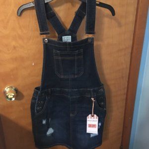 Denim Overall Dress